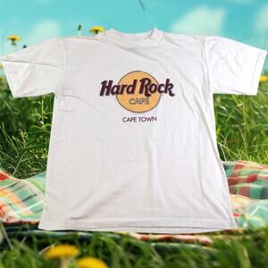 Hard Rock Cafe T-Shirt Cape Town M Vintage Classic Medium